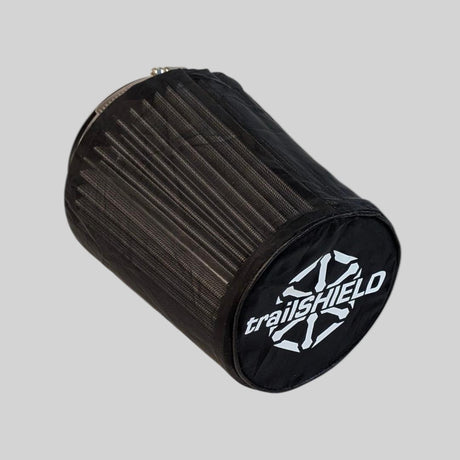 trailSHIELD Air Filter Cover a washable, reusable pre-filter that blocks dust, sheds water, and extends filter life.