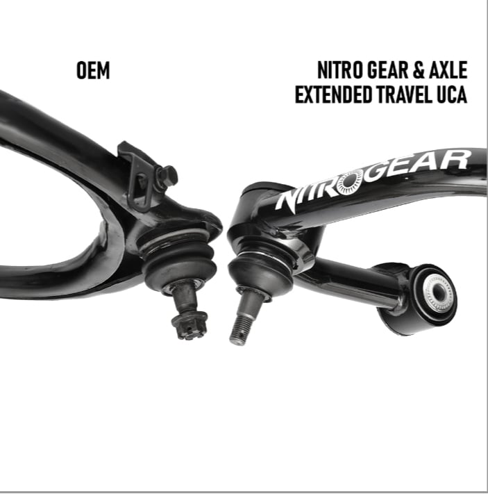 Nitro Extended Travel Ball joint style, Nitro Upper Control Arms 2010+4Runner, FJCruiser, GX460