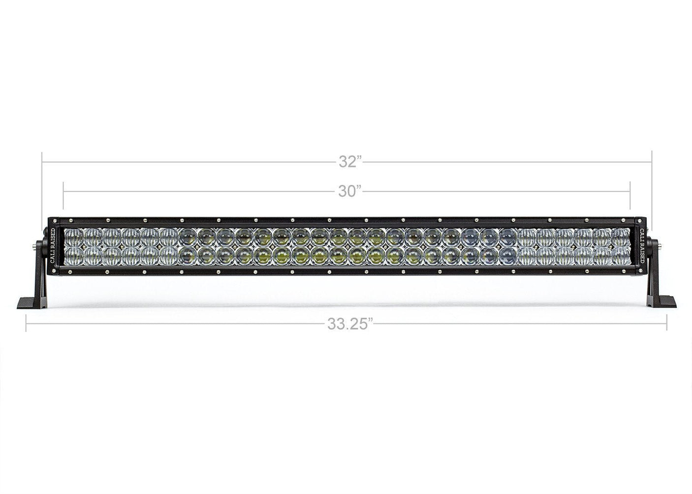 2003-2009 Toyota 4Runner 32" Lower Bumper Flush LED Light Bar Brackets/Combo - Cali Raised LED