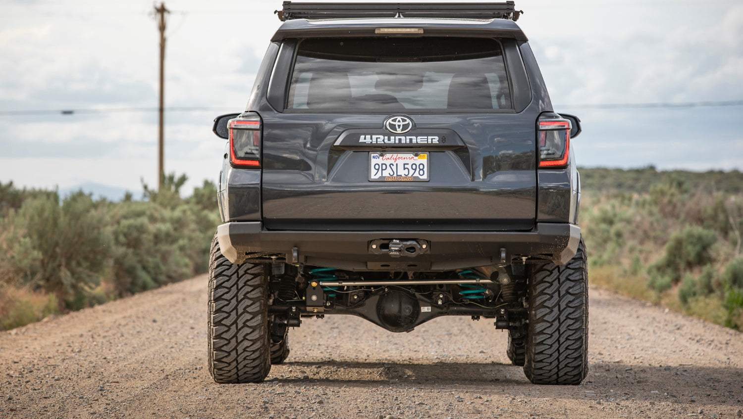 5th Gen 4Runner High-Clearance Rear Winch Bumper