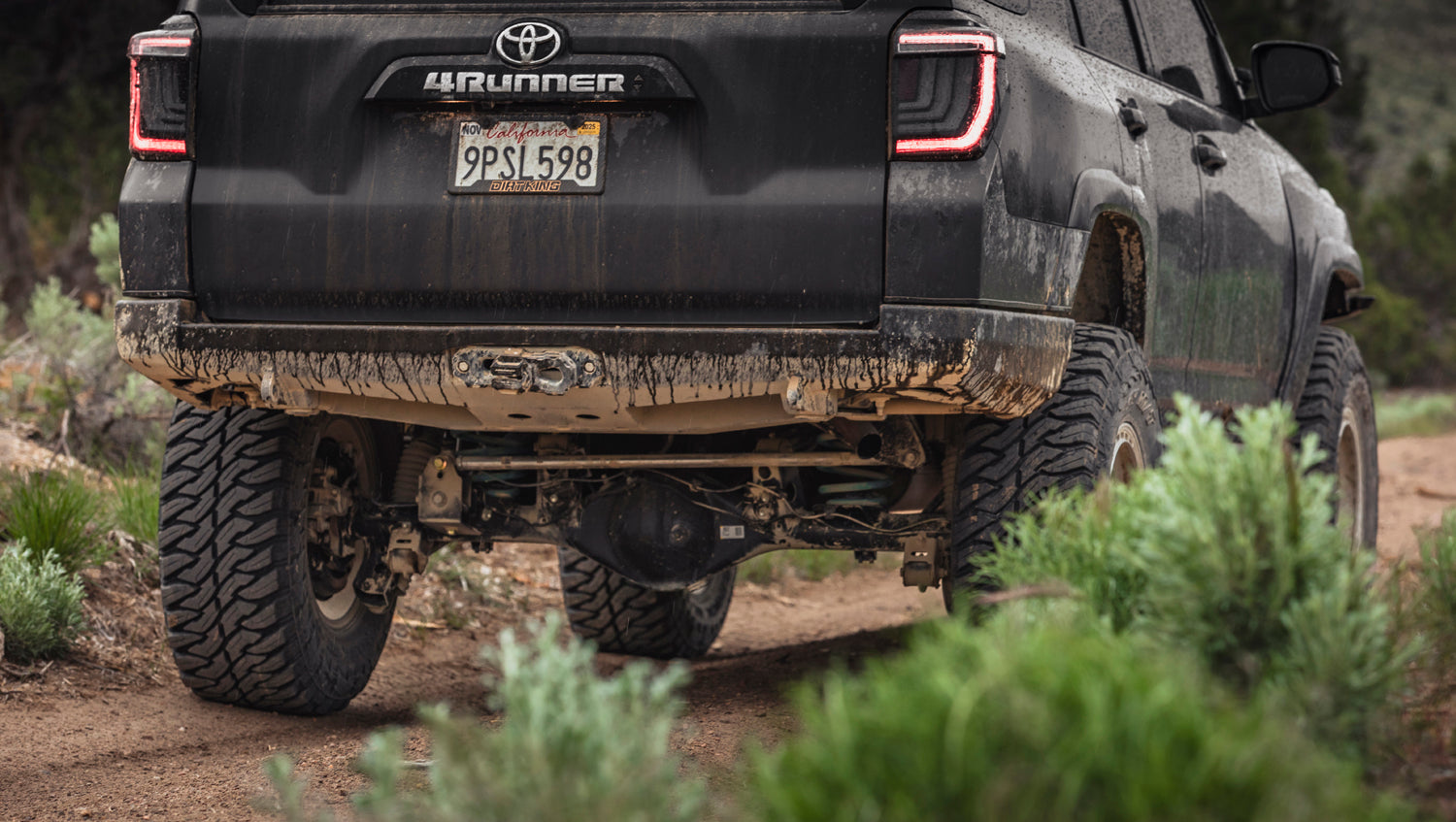 5th Gen 4Runner High-Clearance Rear Winch Bumper