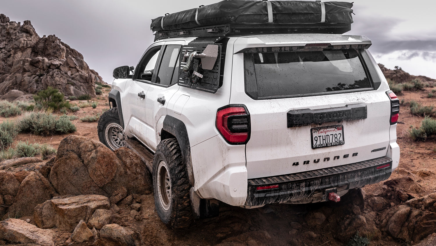 Overland Rock Sliders 6th Gen 4Runner W/ Kickout (2025+)