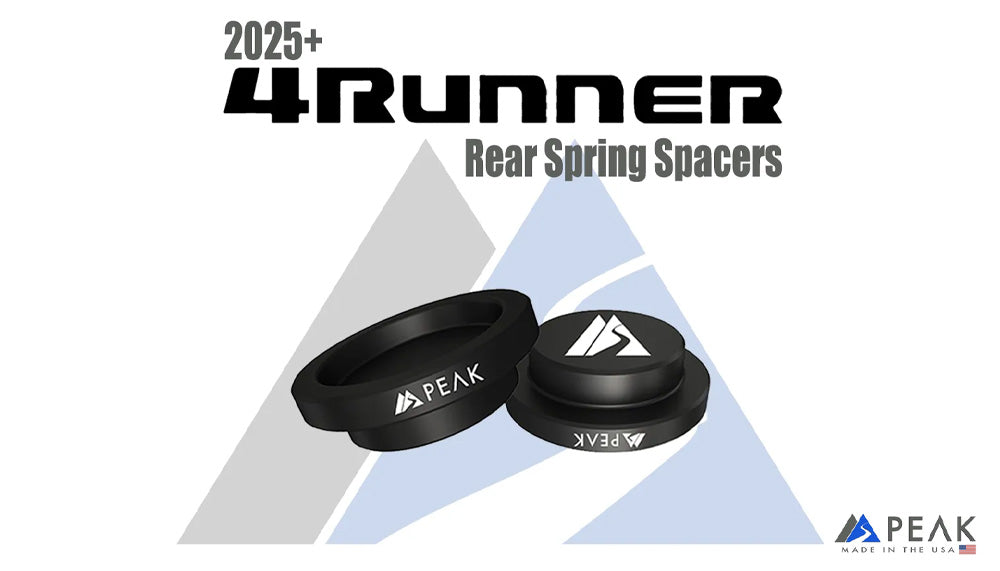Peak Suspension Rear Spring Spacers 6G 4Runner