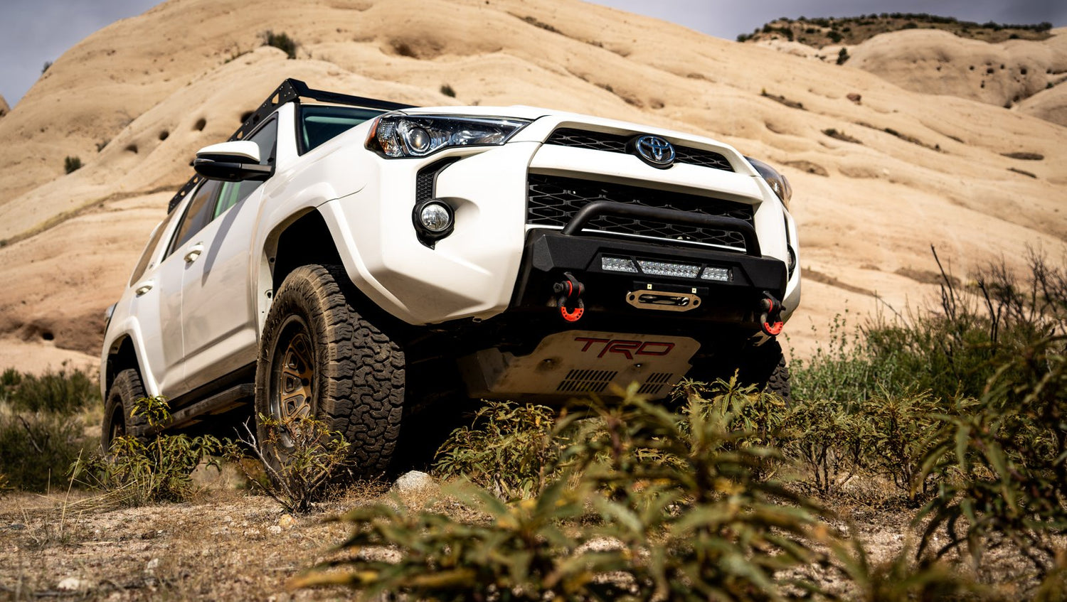 Body Armor 4x4 2014-2021 Toyota 4Runner HiLine Front Winch Bumper