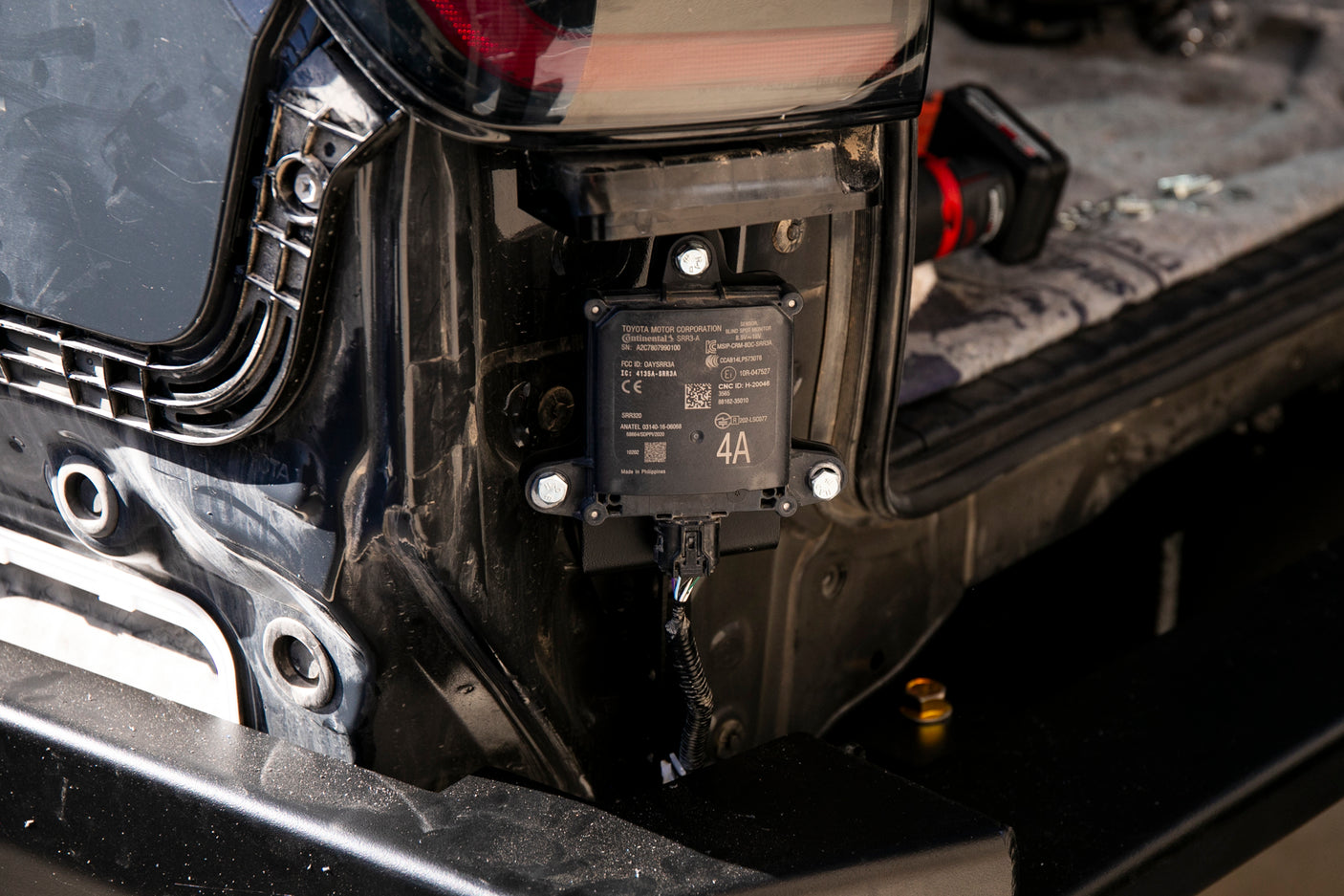 Toyota 4Runner Blind Spot Monitor Relocation Kit 2022-2024