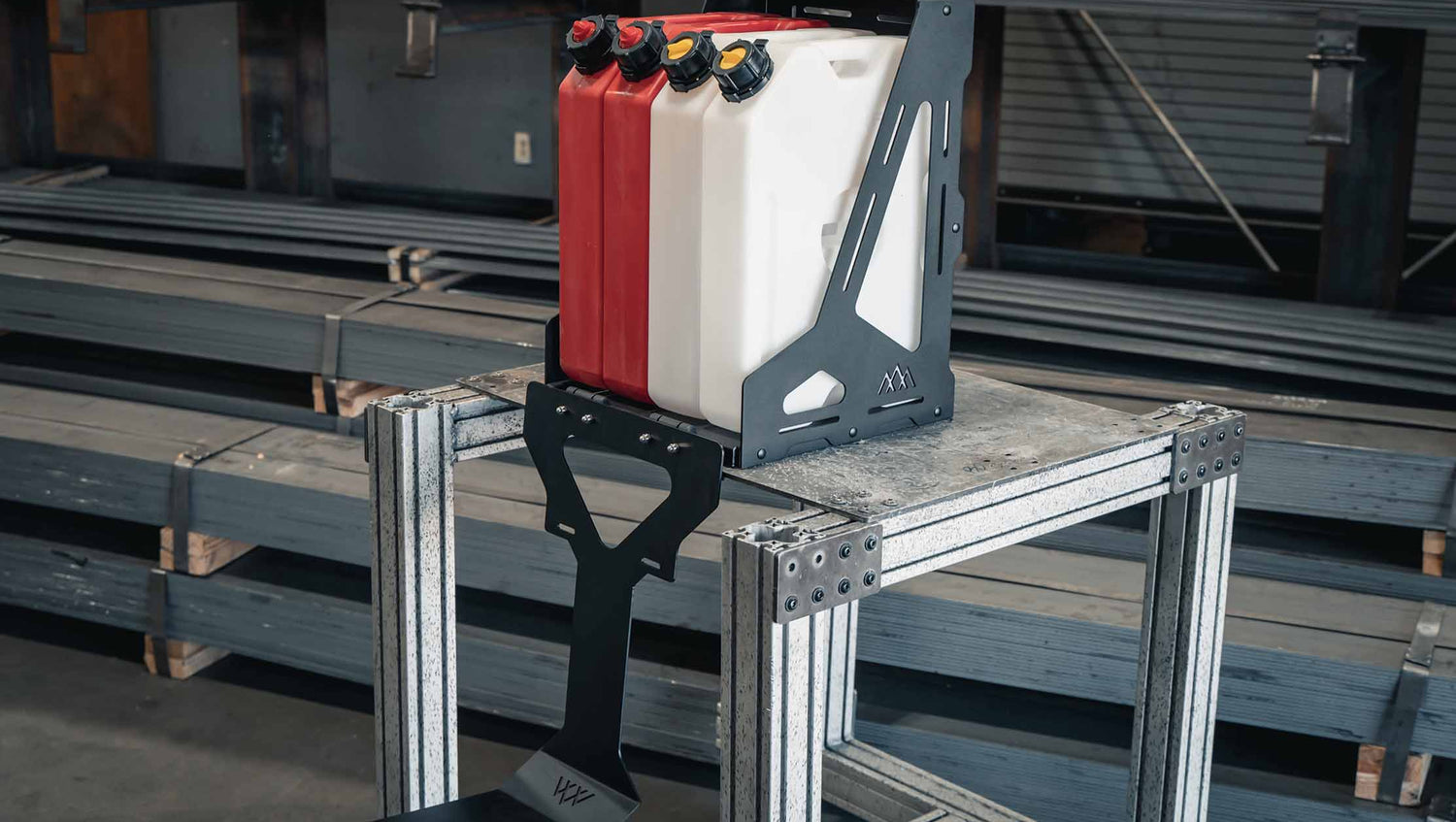 Jerry's Can Holder - Dual Universal Jerry Can Carrier