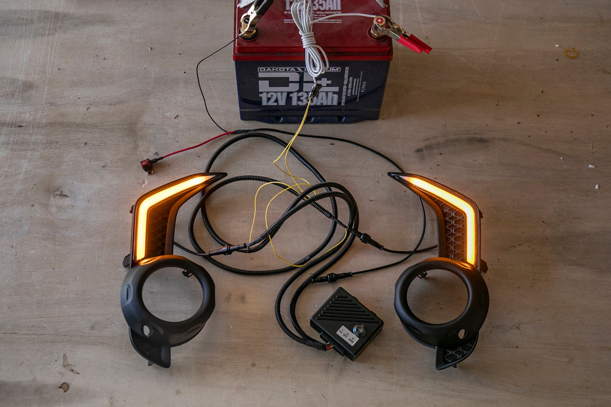 KC HILITES x TrailMade 5th Gen 4Runner Fang Lights V4