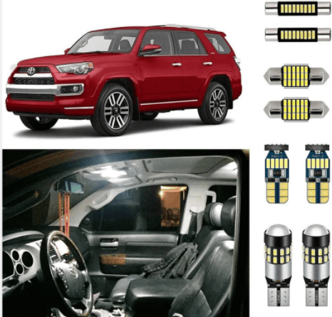 2010-2024 TOYOTA 4RUNNER 16PC LED BULB REPLACEMENT KIT