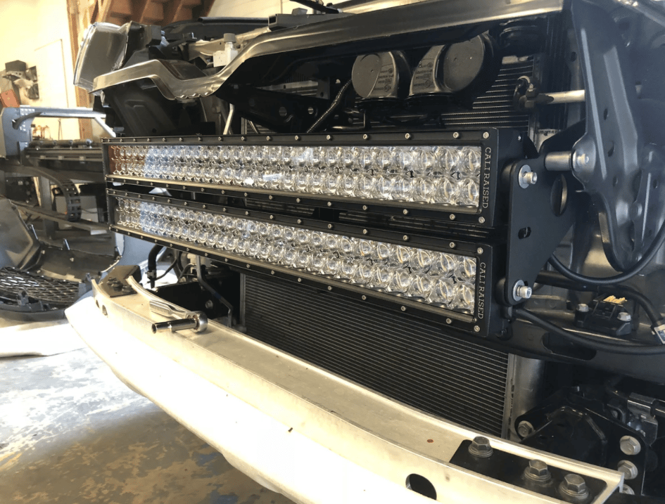 2014-2021 TOYOTA 4RUNNER 32" HIDDEN GRILLE LED LIGHT BAR BRACKETS KIT