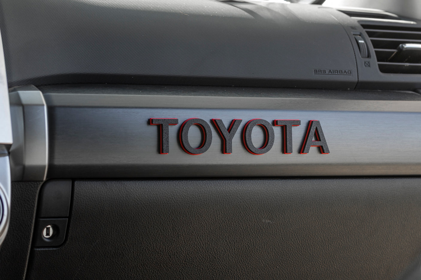 TOYOTA TRD PRO Dash Letters 5th Gen 4Runner
