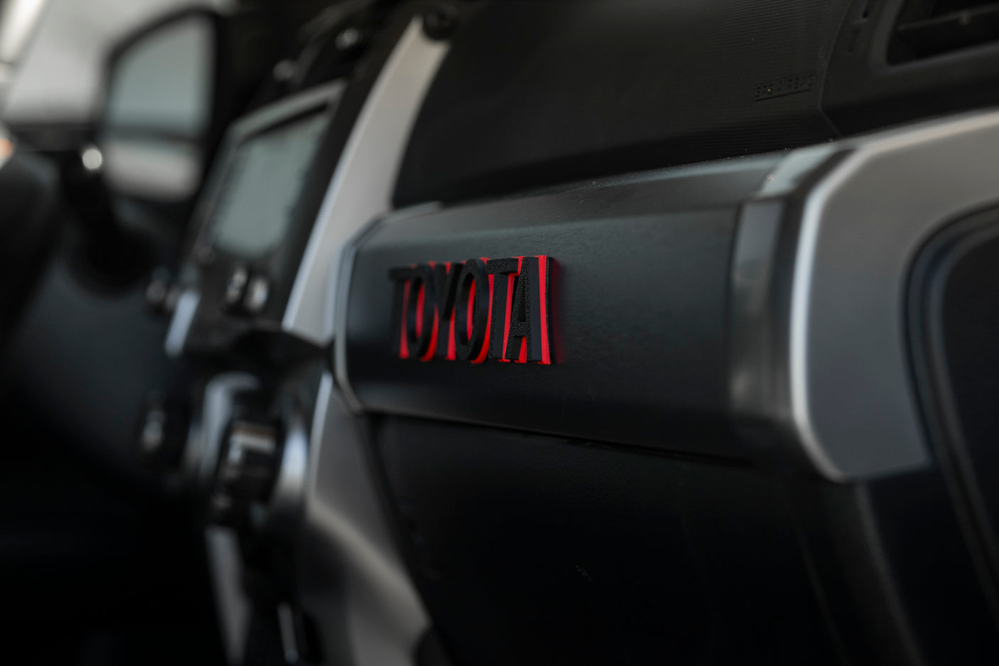 TOYOTA TRD PRO Dash Letters 5th Gen 4Runner
