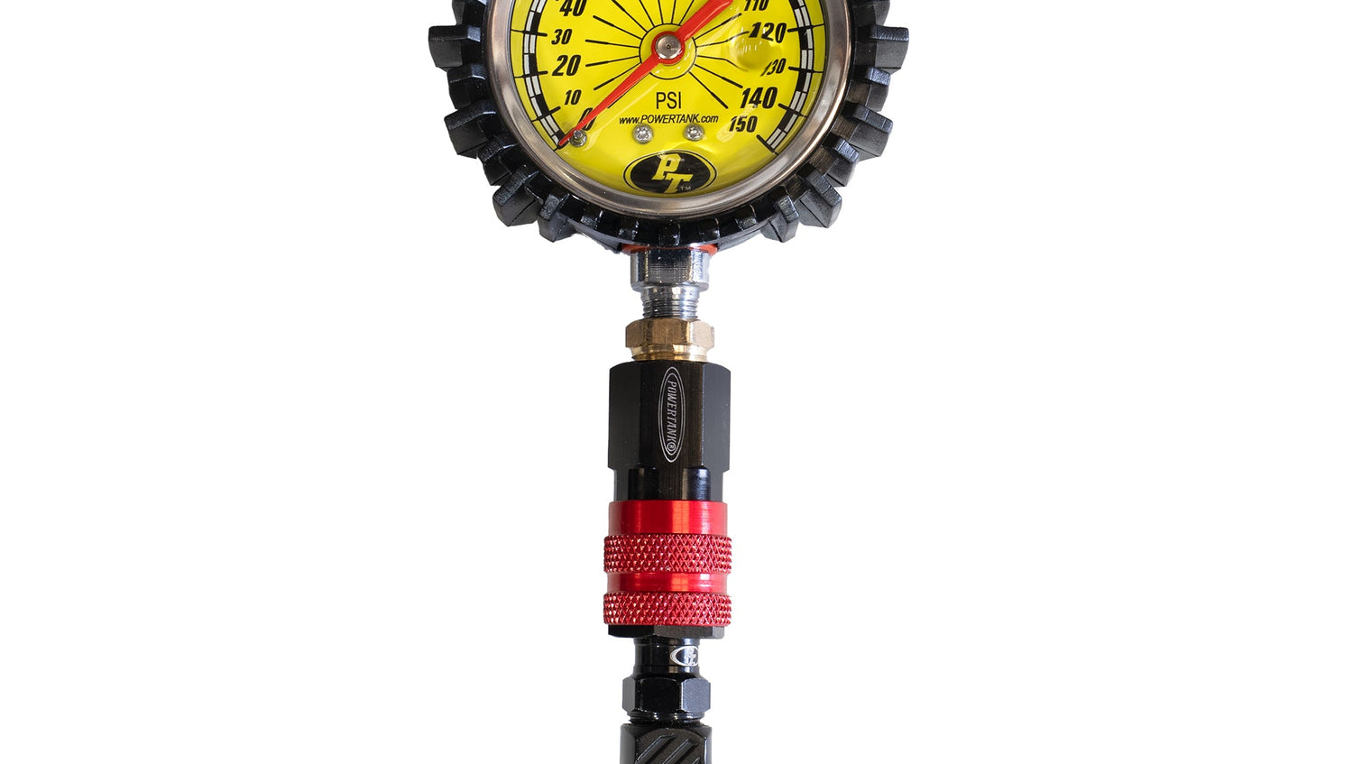150A TPG RED - 150 psi Liquid Analog Modular Tire Pressure Gauge
