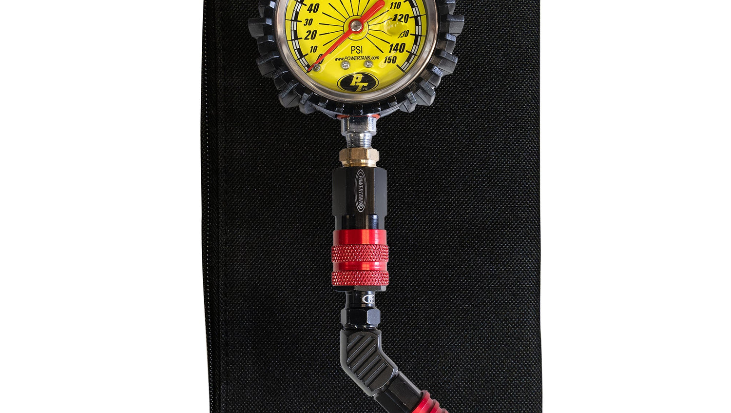150A TPG RED - 150 psi Liquid Analog Modular Tire Pressure Gauge