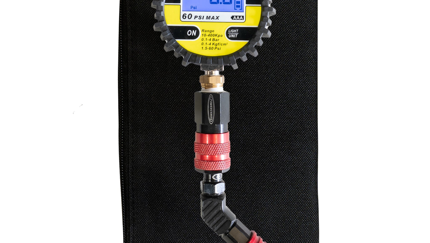 60D TPG RED - 60 psi Back-Lit Digital Modular Tire Pressure Gauge