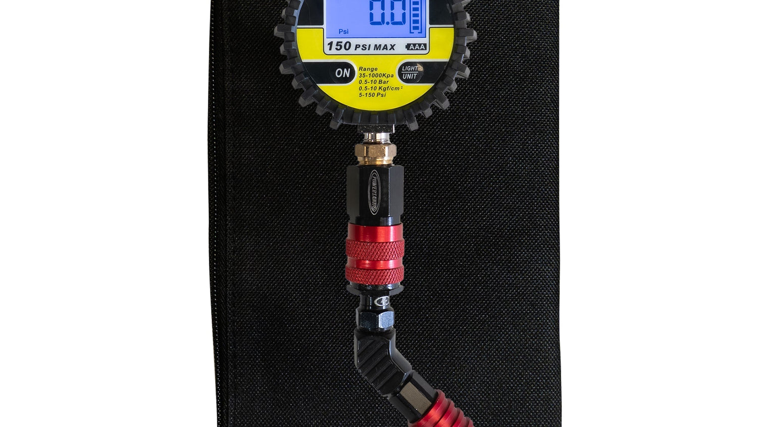 150D TPG RED - 150 psi Back-Lit Digital Modular Tire Pressure Gauge