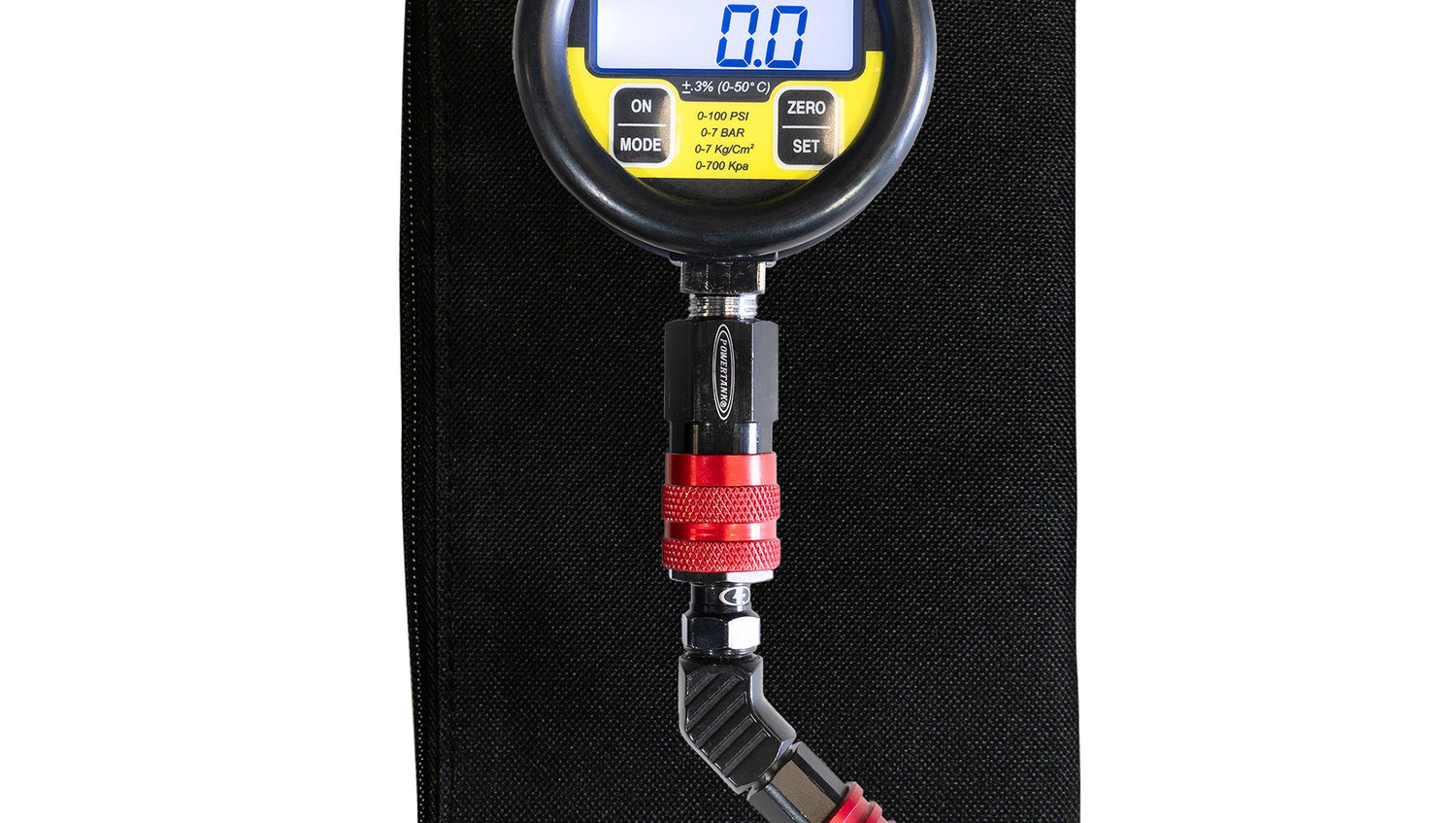 TPG RACER RED - 100 psi Precision Digital Modular Tire Pressure Gauge