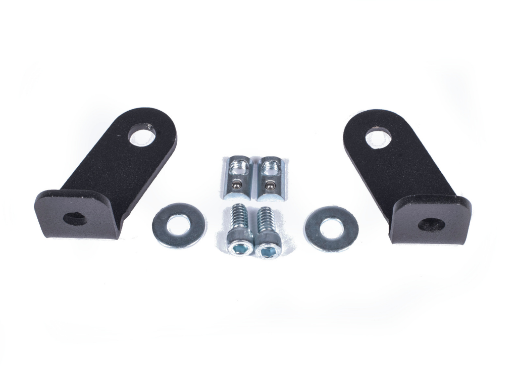 40" Cut-Out Prinsu Roof Rack Slim LED Light Bar Brackets/Combo - Cali Raised LED