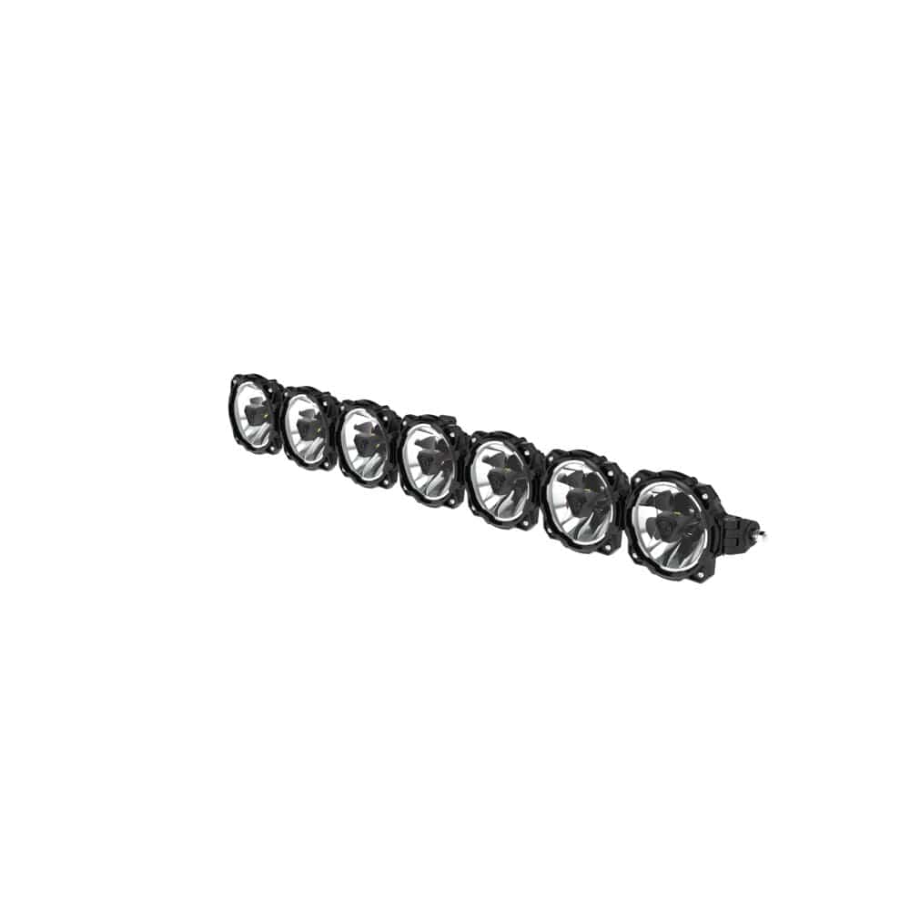 KC HiLiTES Light Bars Threaded Bumpstop 45" Gravity®️ Titan™ LED Light Bar - 7-Light - # 91420
