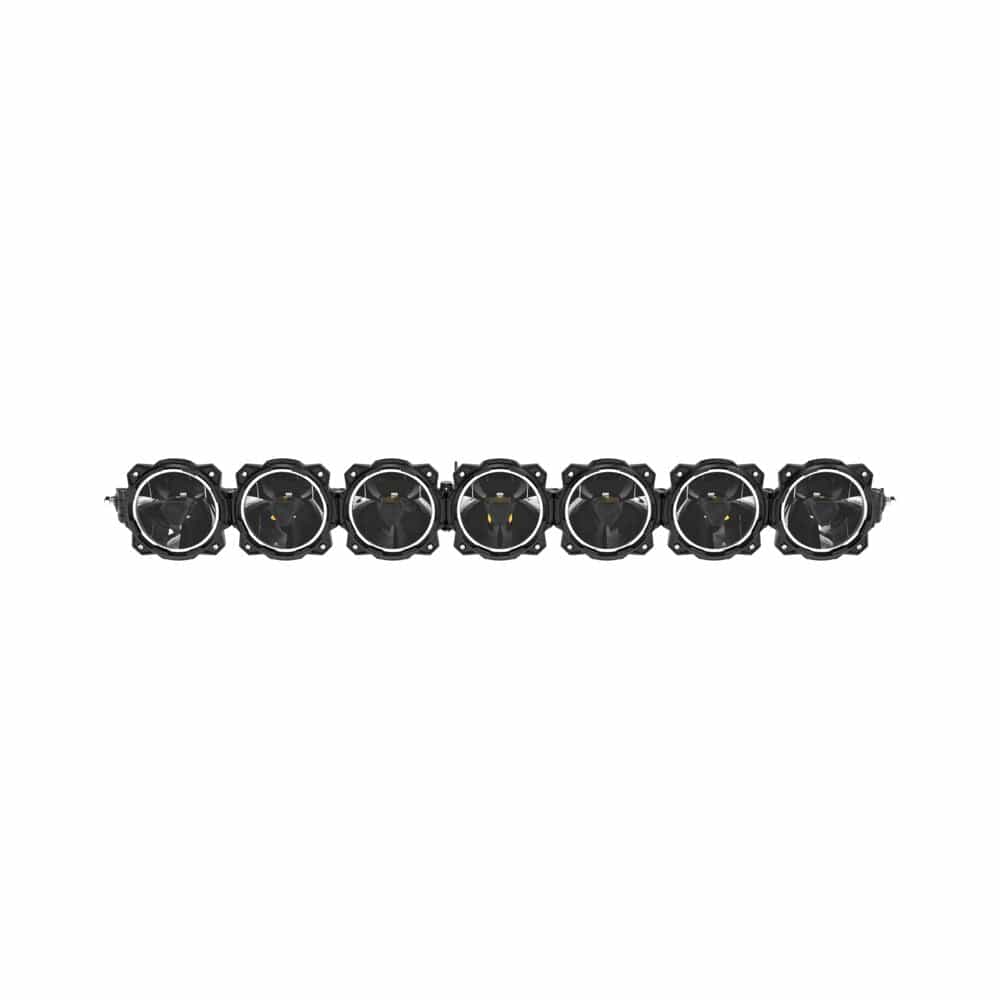 KC HiLiTES Light Bars Threaded Bumpstop 45" Gravity®️ Titan™ LED Light Bar - 7-Light - # 91420