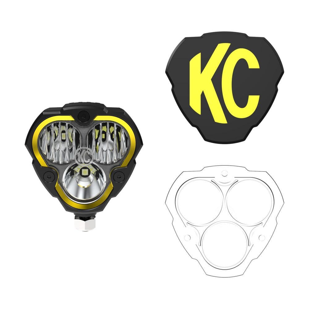 KC HiLiTES Light Pods FLEX ERA® 3 - Single Master LED Light Pod Kit - # 1288