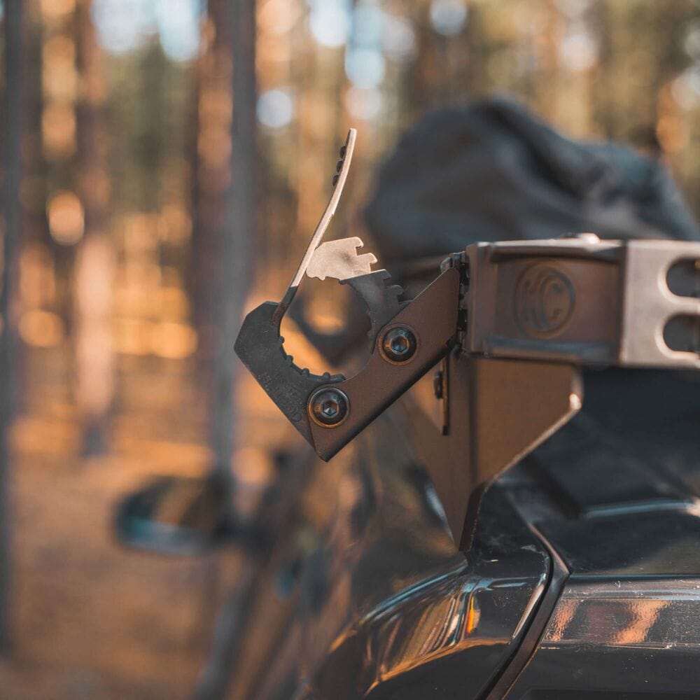 KC HiLiTES Roof Rack Accessories Quick Fist Roof Rack Mount - 45° - #92508