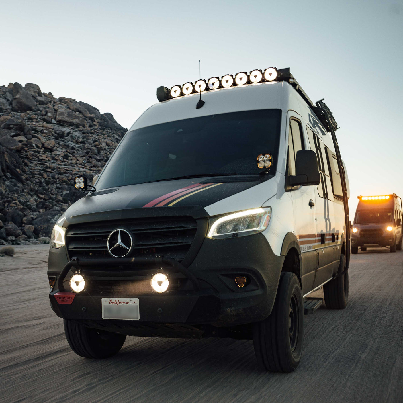 KC HiLiTES Titan Light Gravity® Titan™ 6" LED - Pair Pack - SAE Driving Beam - #91405