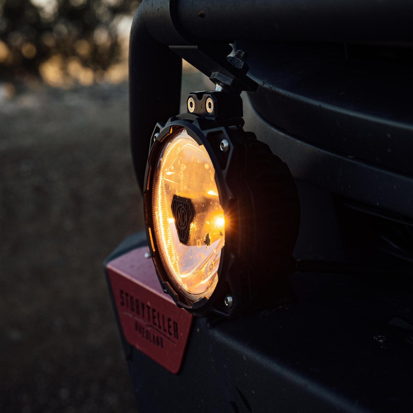 KC HiLiTES Titan Light Gravity® Titan™ 6" LED - Single Light - SAE Driving Beam - #91404