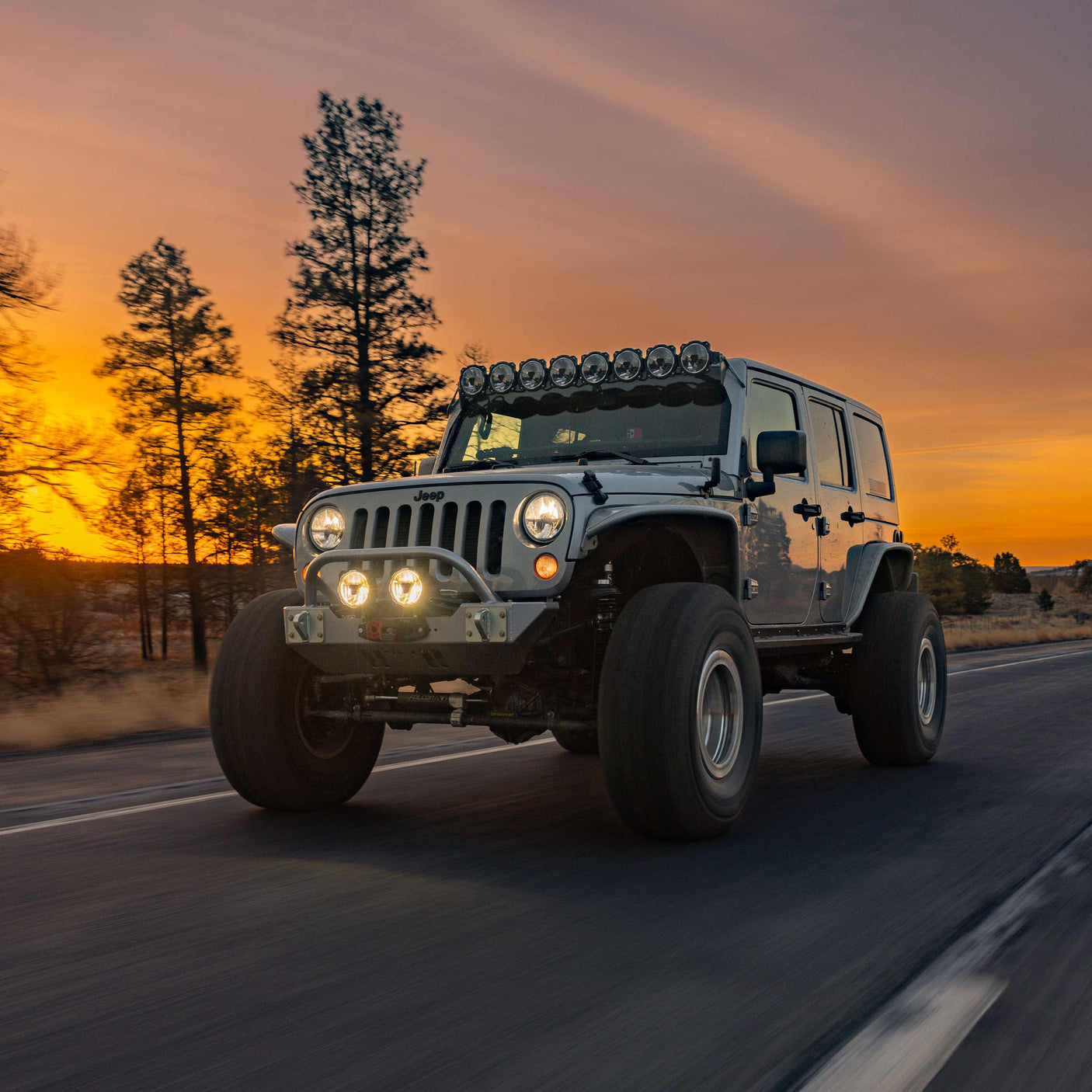 KC HiLiTES Titan Light Gravity® Titan™ 6" LED - Single Light - SAE Driving Beam - #91404