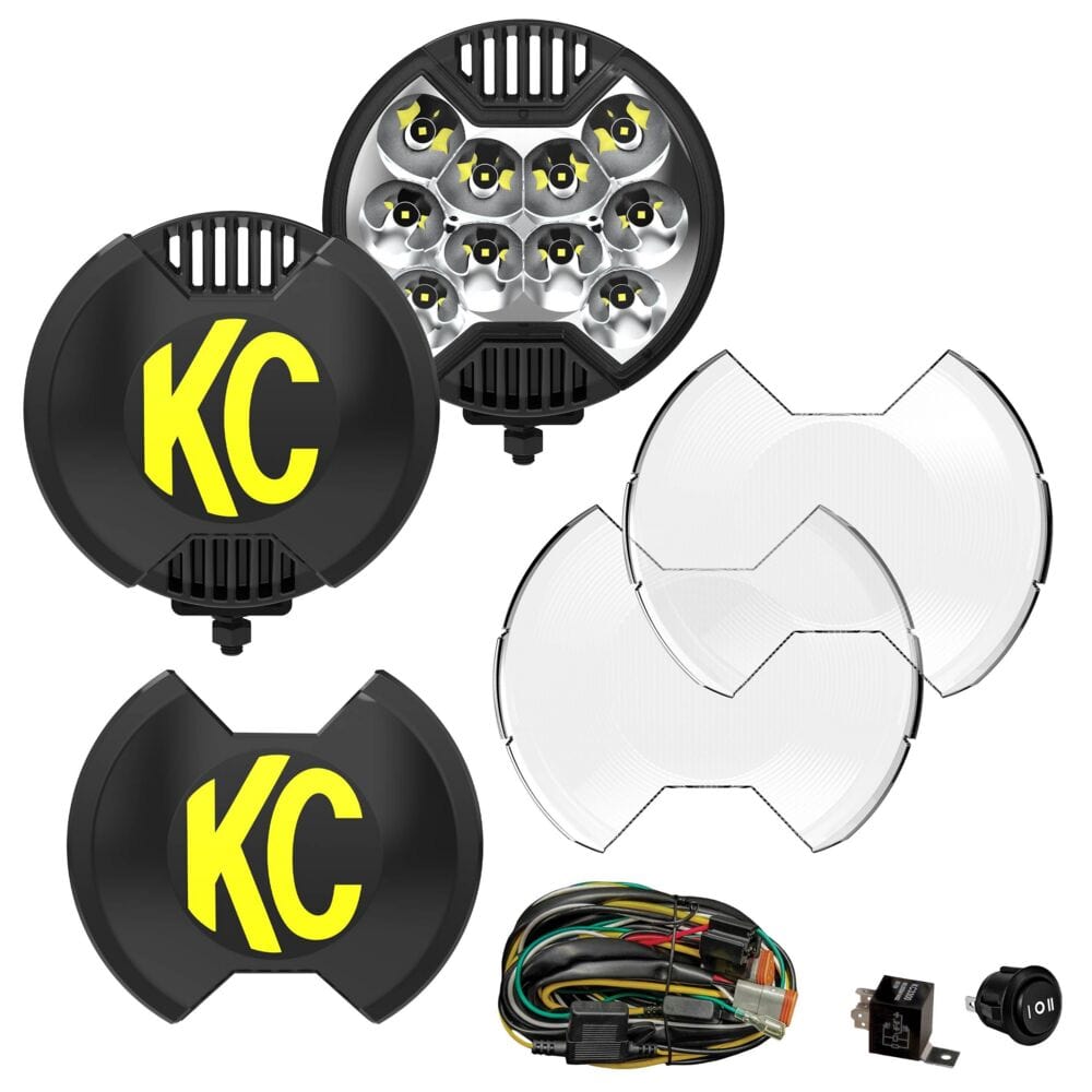 partners.kchilites.com Light Pods SlimLite® 6” LED - Master Kit - Pair - # 106