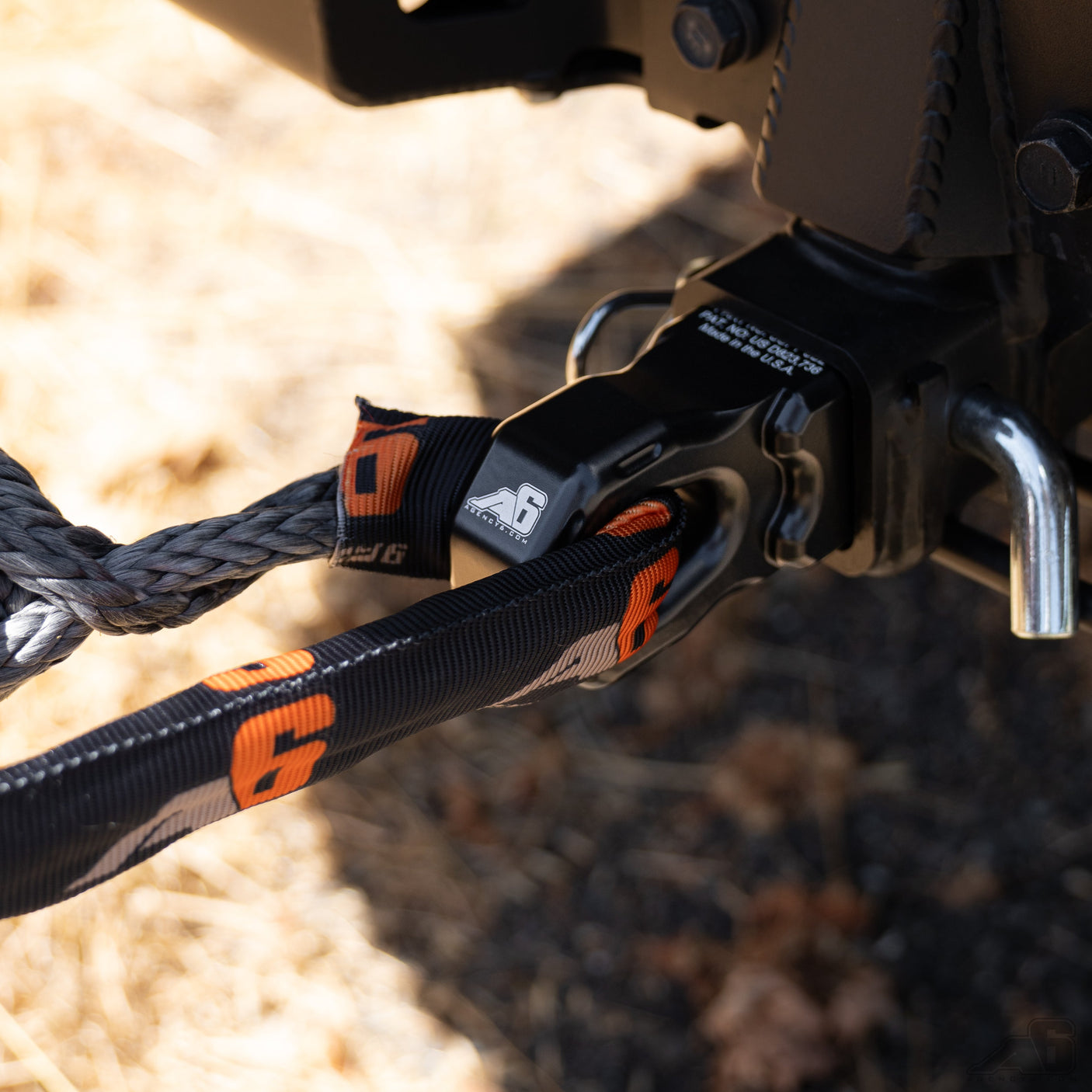 Soft Shackle 2" Hitch Receiver Recovery Block