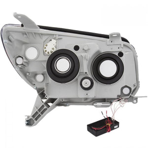 ANZO PROJECTOR HEADLIGHTS BLACK w/ HALO (CCFL)