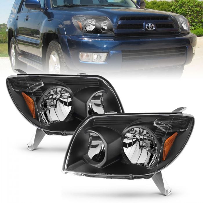 Anzo CRYSTAL HEADLIGHT BLACK