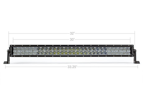 2003-2009 Toyota 4Runner 32" Lower Bumper Hidden LED Light Bar Brackets/Combo - Cali Raised LED