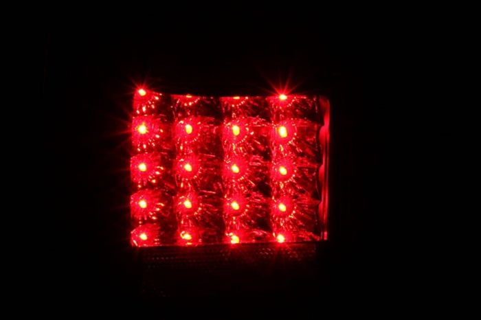 Anzo L.E.D TAIL LIGHTS JDM BLACK
