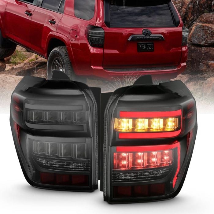 ANZO TOYOTA 4RUNNER 14-20 T.L  RED LIGHT BAR W/SEQUENTIAL