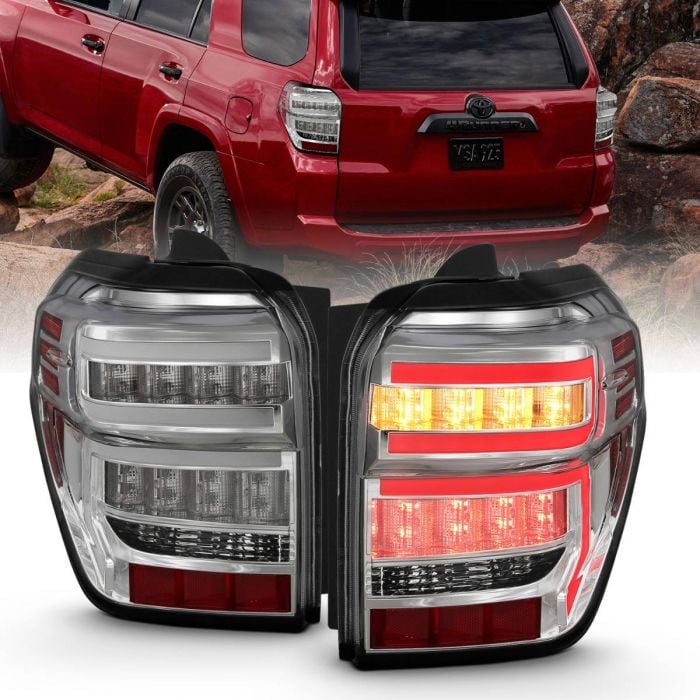 ANZO TOYOTA 4RUNNER 14-20 T.L  RED LIGHT BAR W/SEQUENTIAL