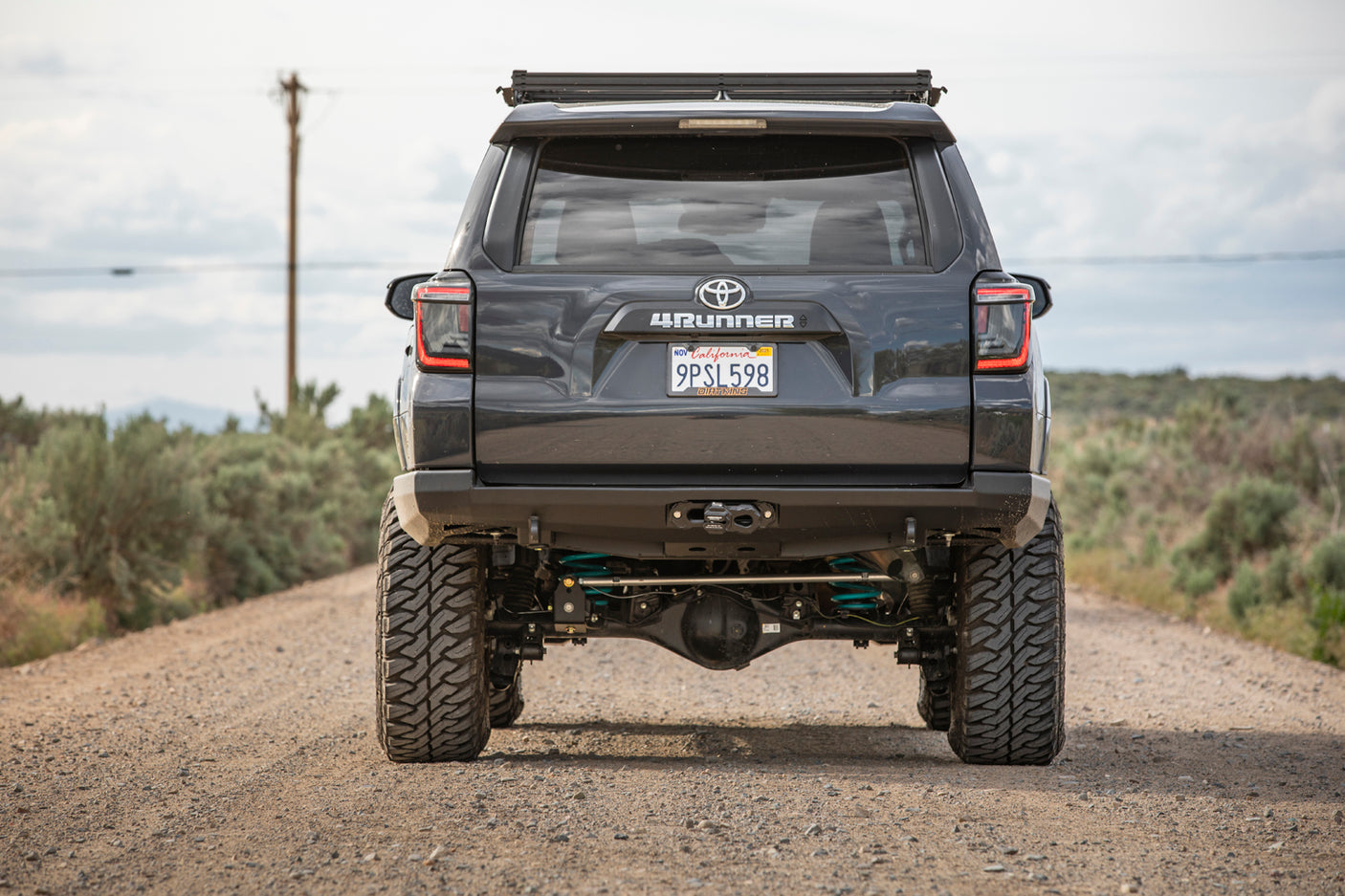 5th Gen 4Runner High-Clearance Rear Winch Bumper