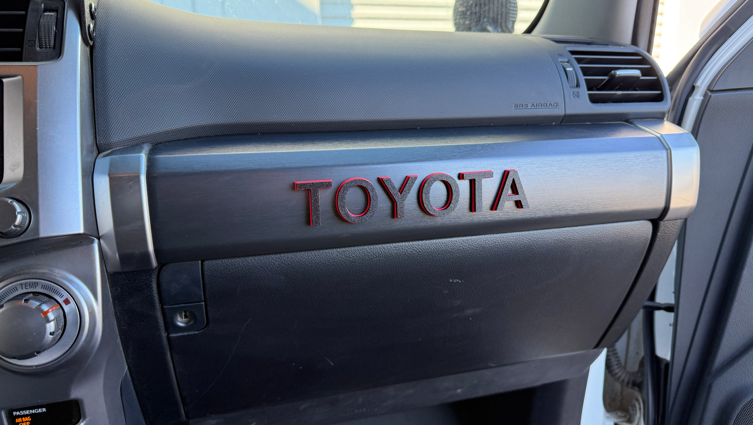 TOYOTA TRD PRO Dash Letters 5th Gen 4Runner