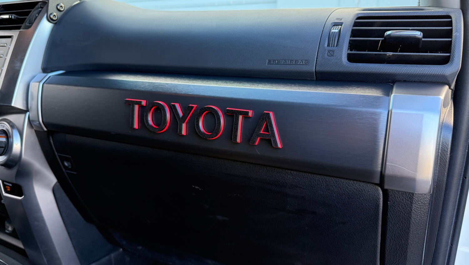 TOYOTA TRD PRO Dash Letters 5th Gen 4Runner