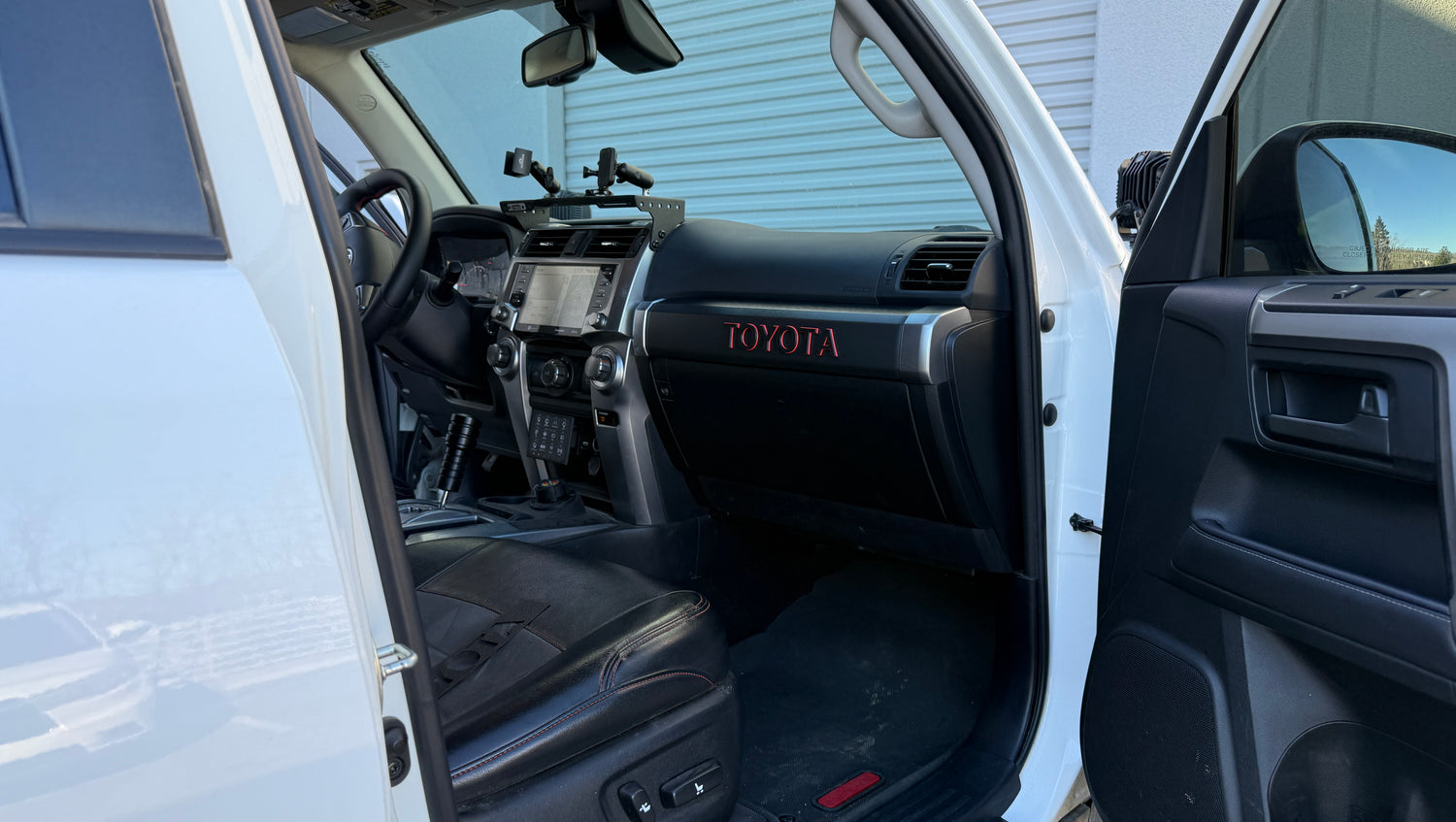 TOYOTA TRD PRO Dash Letters 5th Gen 4Runner