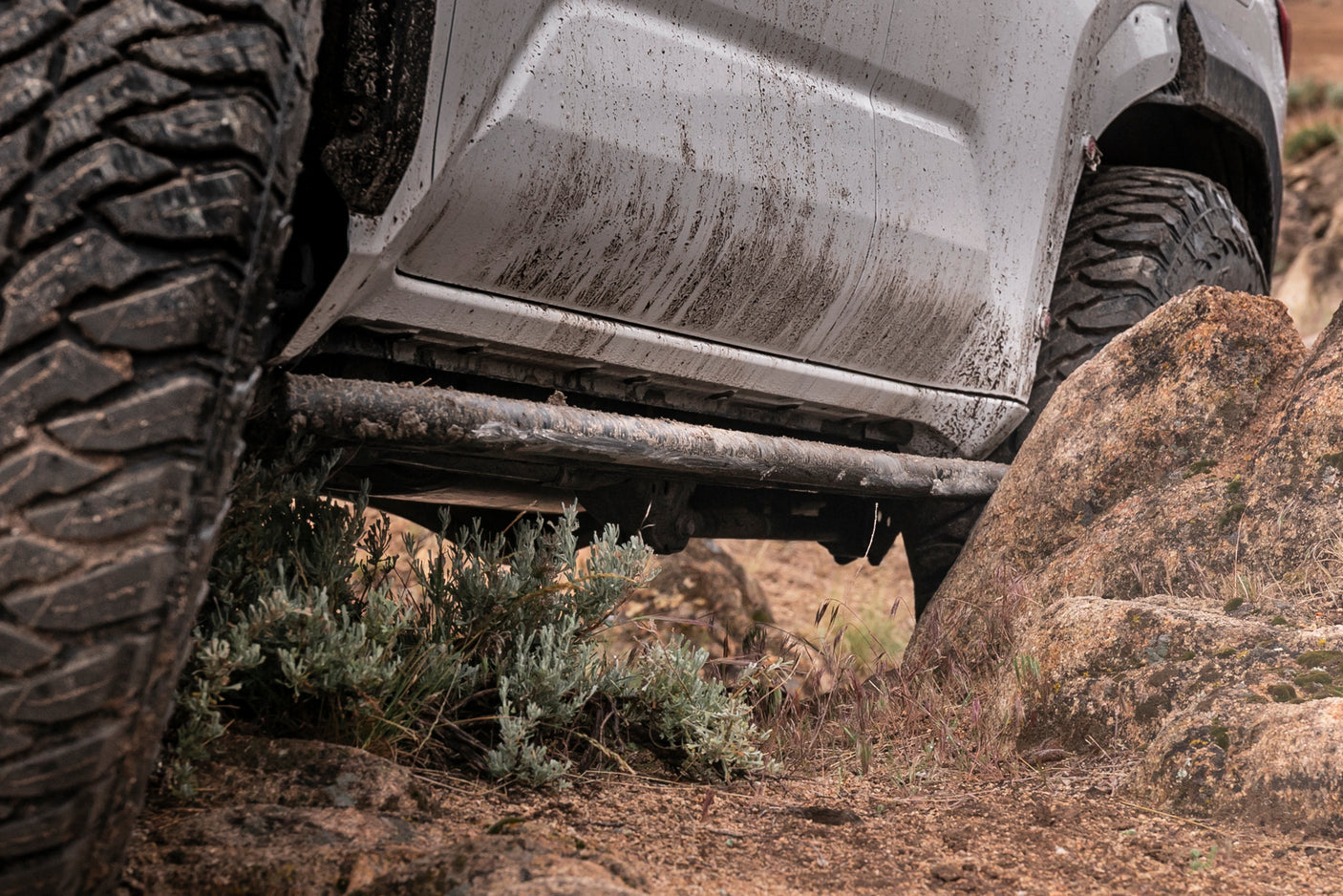 Overland Rock Sliders 6th Gen 4Runner W/ Kickout (2025+)