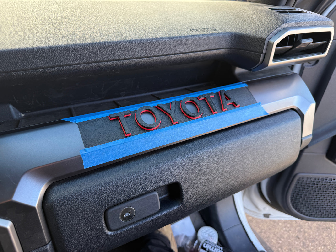 TOYOTA TRD PRO Dash Letters 6th Gen 4Runner