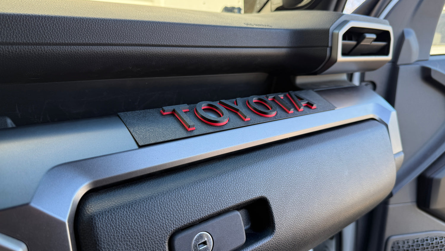 TOYOTA TRD PRO Dash Letters 6th Gen 4Runner