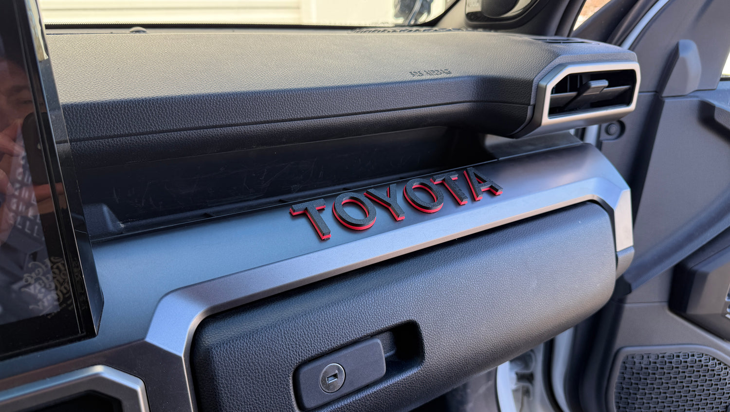TOYOTA TRD PRO Dash Letters 6th Gen 4Runner
