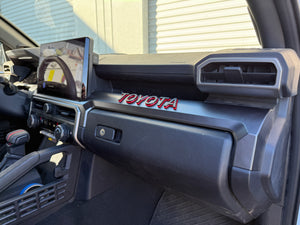 TOYOTA TRD PRO Dash Letters 6th Gen 4Runner