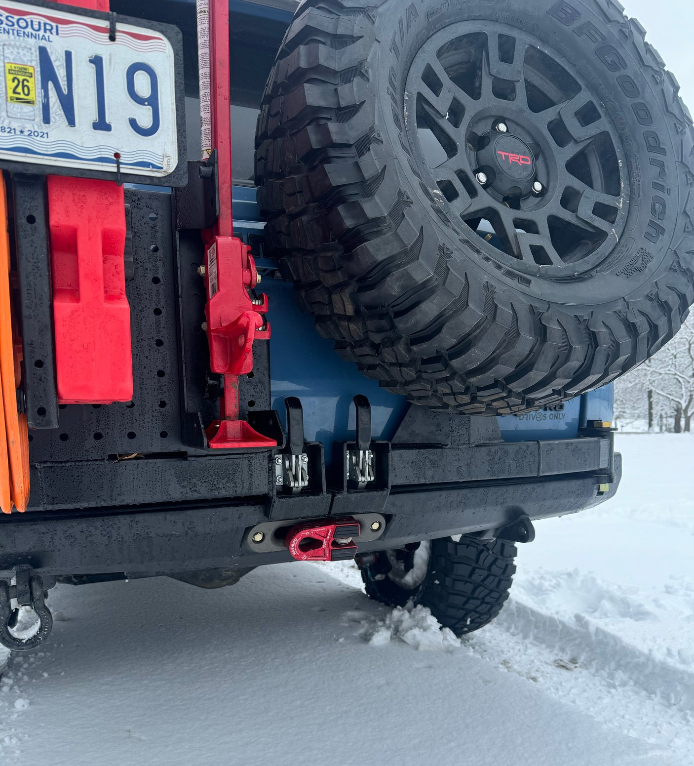 Premium 2015-2024 4Runner High-Clearance Rear Winch Bumper - Off-Road Ready
