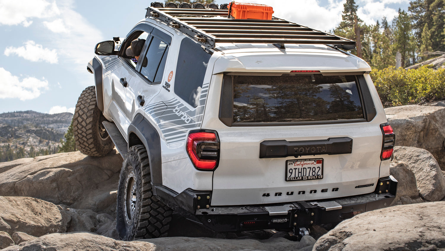 6th Gen 4Runner Retro Turbo Livery Decal Kit