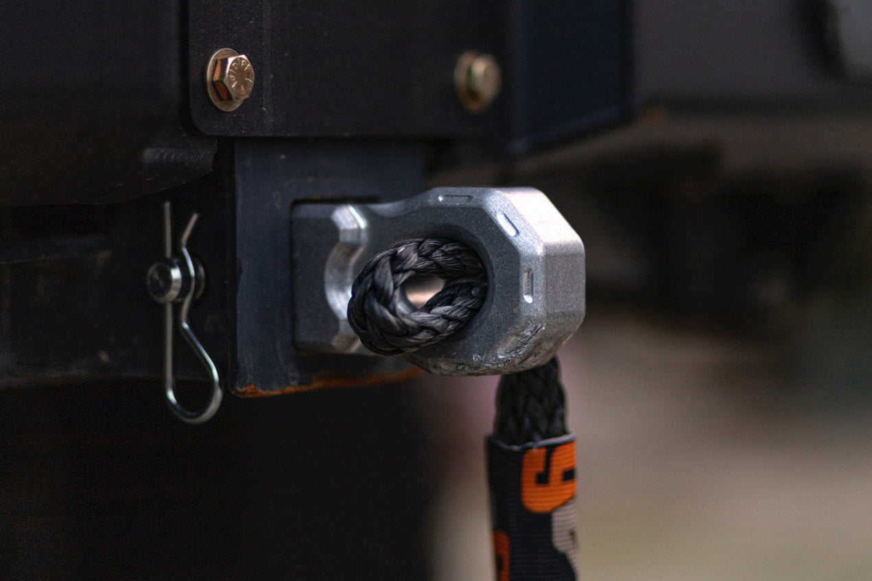 Soft Shackle 2" Hitch Receiver Recovery Block