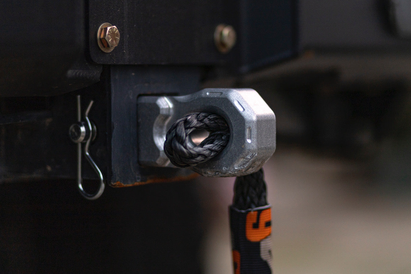 Soft Shackle 2" Hitch Receiver Recovery Block