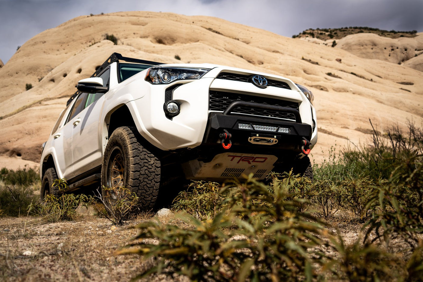 Body Armor 4x4 2014-2021 Toyota 4Runner HiLine Front Winch Bumper